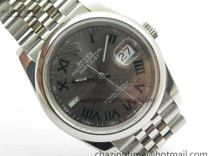 MiroTime 0420 Durable DateJust 36 SS 126200 BP Maker 1:1 Best Edition Gray Roman Dial on Jubilee Bracelet 2530
